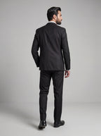 Black Single-Breasted Suit | Tailored Blazer & Trousers with White Shirt | Mark One