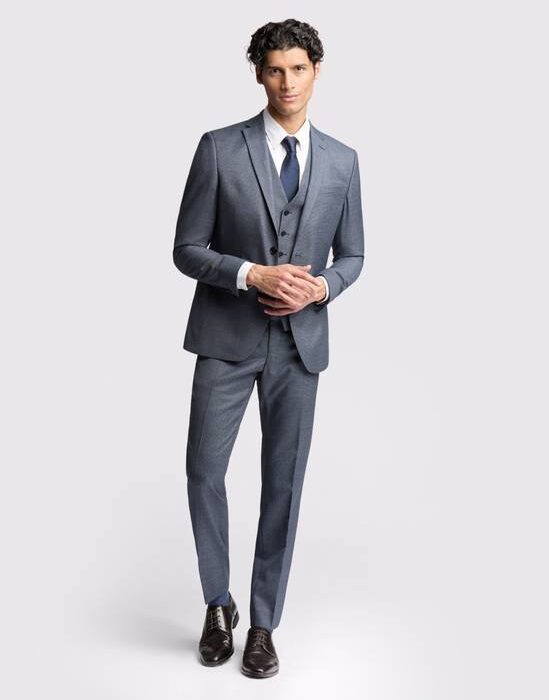 professional pinstripe blazer