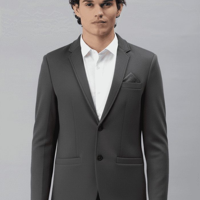 Mark one Grey woolen blazer