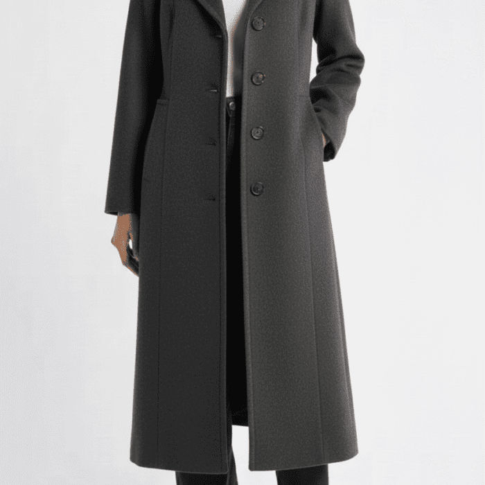 Women's Dark grey overcoat/longcoat