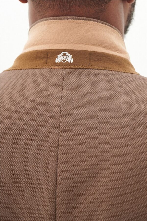Tan brown Suit - Single Breast Two button - Image 3