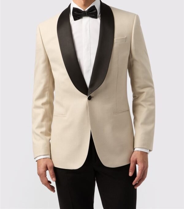 Fone color tuxedo (blazer only) - Satin lapel single button - Image 2