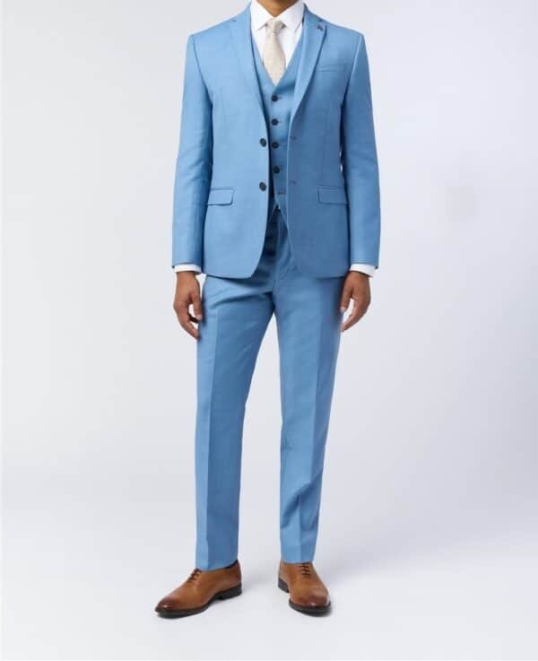Light blue suit - Single breast two button