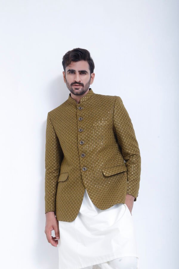Dark green prince coat - Image 4