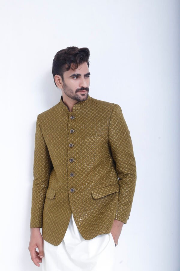 Dark green prince coat