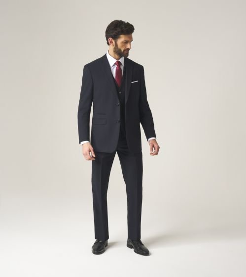 skopes two piece navy suit